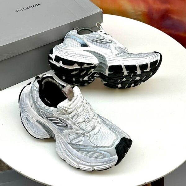 Balenciaga Men’s 10XL Sneakers White & Grey
