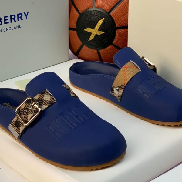 Burberry Suede Half Shoes