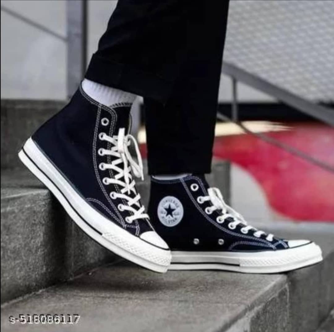 Converse Chuck 70 Hi Black Canvas Sneakers Converse Chuck 70 Hi Black Canvas Sneakers