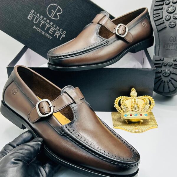 Gianfranco Butteri Men’s Leather Loafers