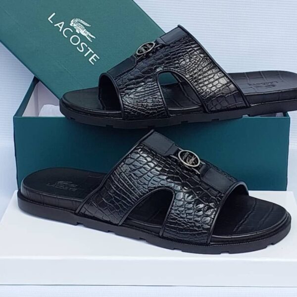 Luxury Handmade Leather Slippers for Men