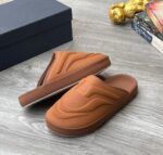 Men’s Brown Slip-On Slides