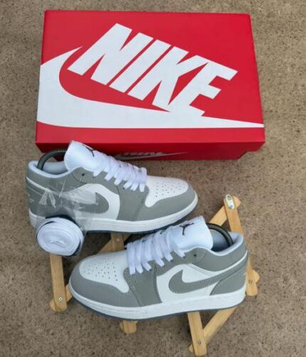 Nike Air Jordan 1 Low Wolf Grey Sneakers