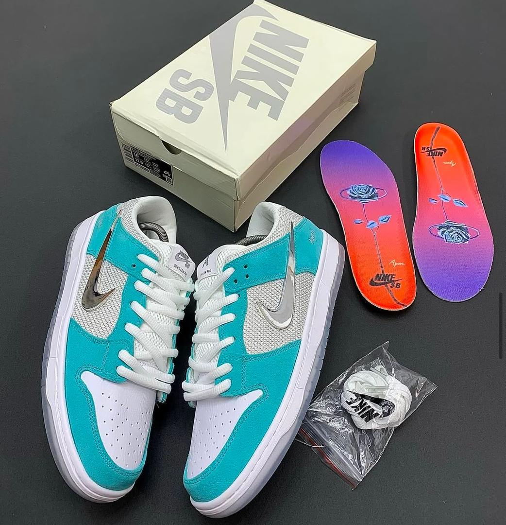 April Skateboards x Nike SB Dunk Low “Turbo Green” Sneakers April Skateboards x Nike SB Dunk Low “Turbo Green” Sneakers